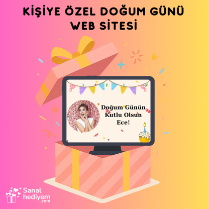 🎂Kişiye Özel Doğum Günü Web Sitesi